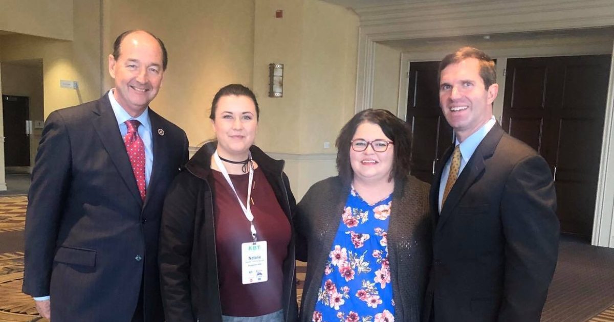 CVADD Regional Transportation Planner meets Kentucky Governor Andy Beshear